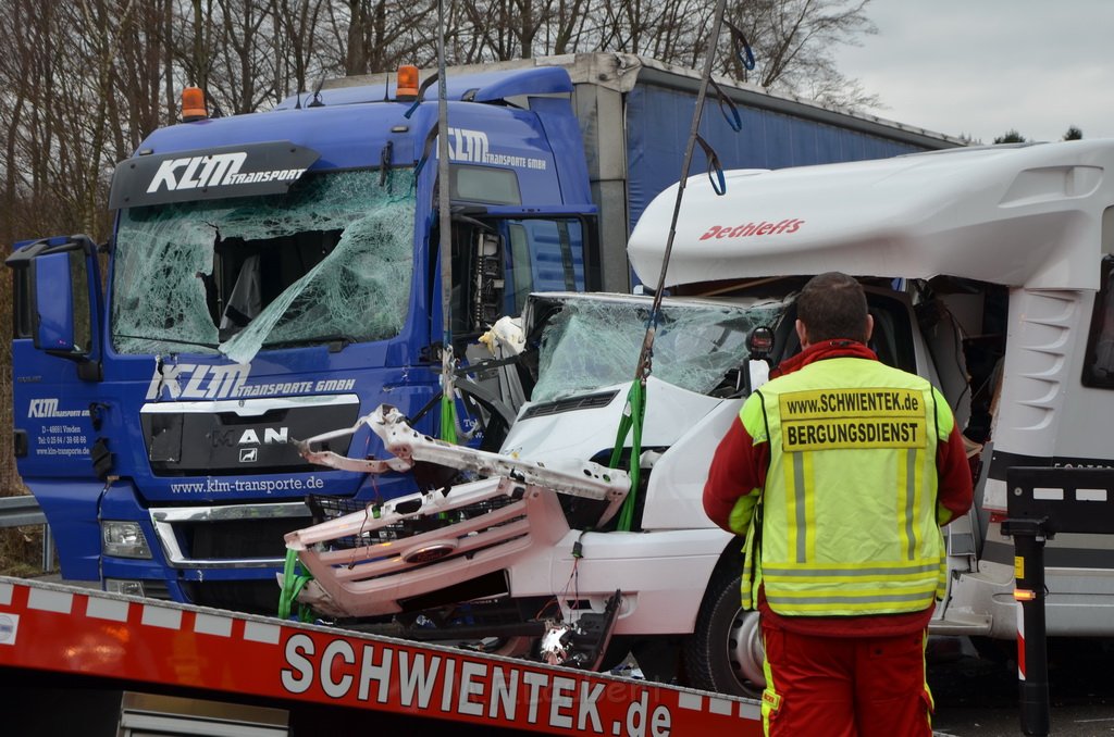 Schwerer VU A 1 Rich Saarbruecken kurz vor AK Leverkusen P170.JPG - Miklos Laubert